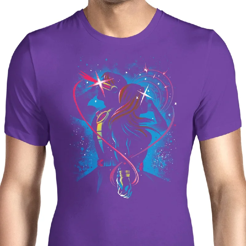 Men's Premium T-Shirt / Purple / S