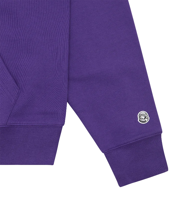 ARCH LOGO P/O HOOD - GRAPE