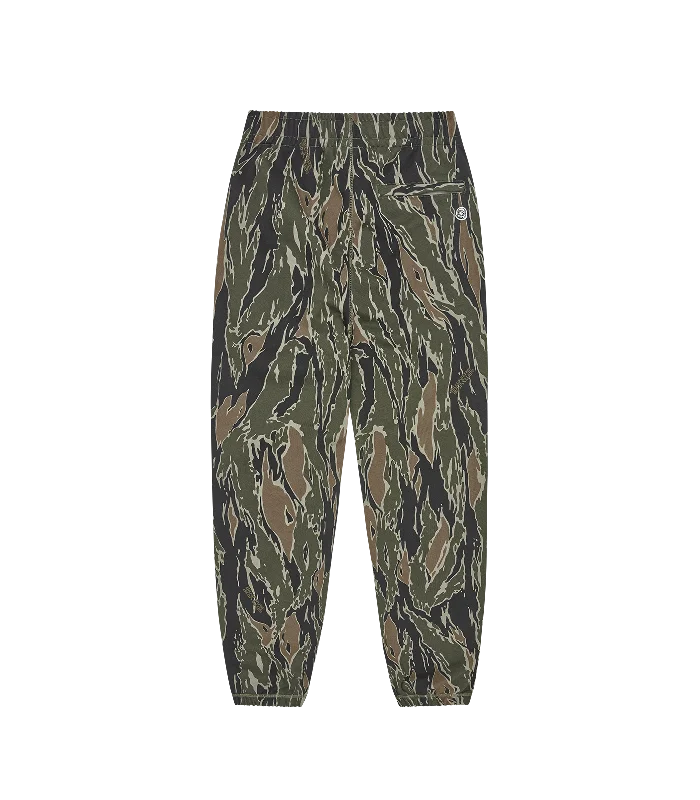 ARCH LOGO CAMO SWEATPANTS - KHAKI