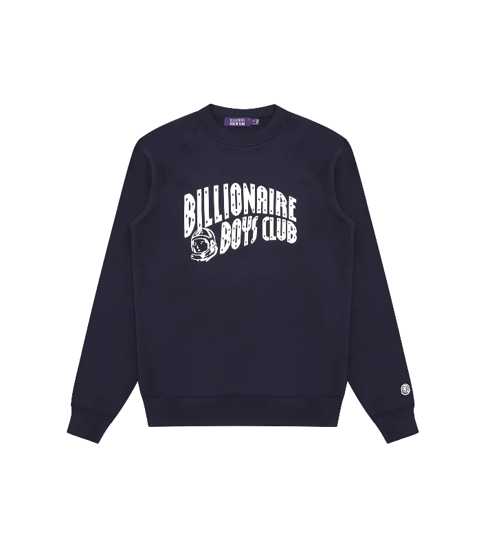 ARCH LOGO CREWNECK - NAVY