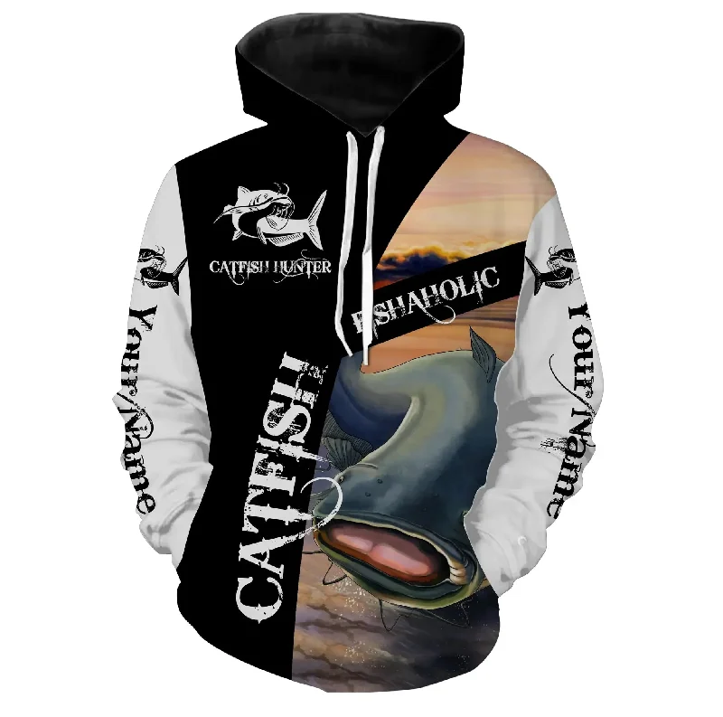 BlueJose Customize Name Catfish Fishing 3D Shirts