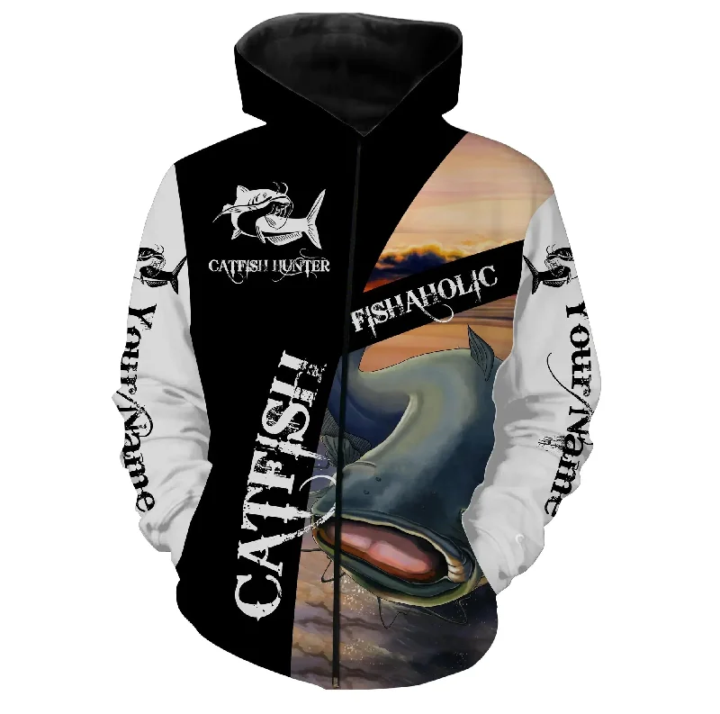 BlueJose Customize Name Catfish Fishing 3D Shirts