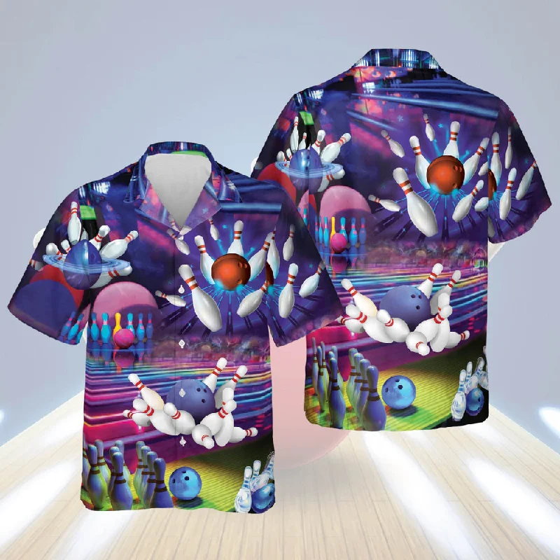 BlueJoses Funny Bowling Hawaiian Shirt