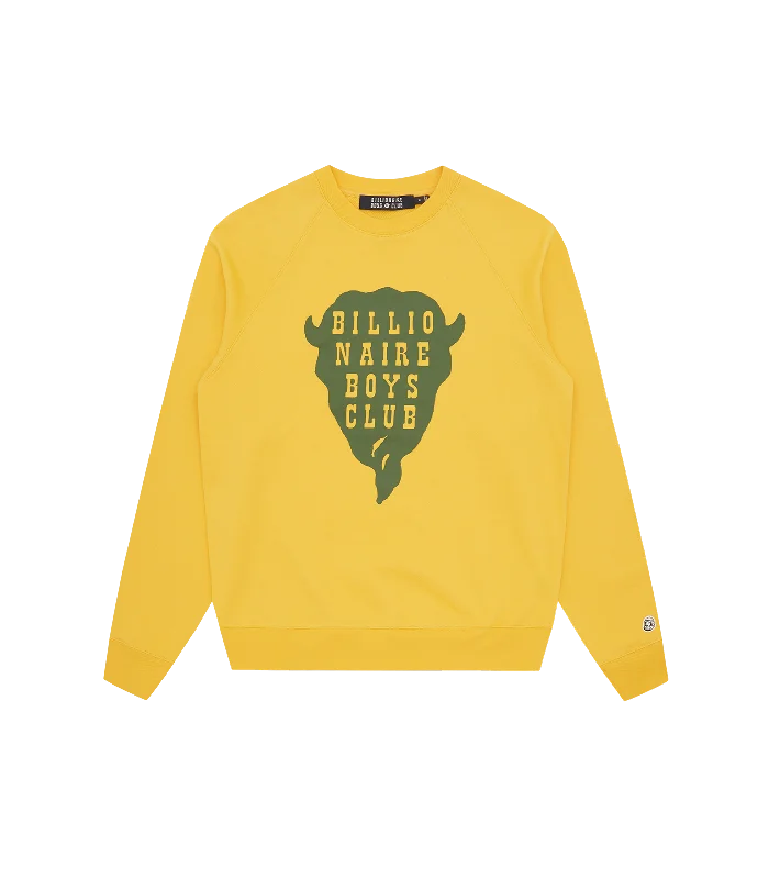 BUFFALO CREWNECK - YELLOW