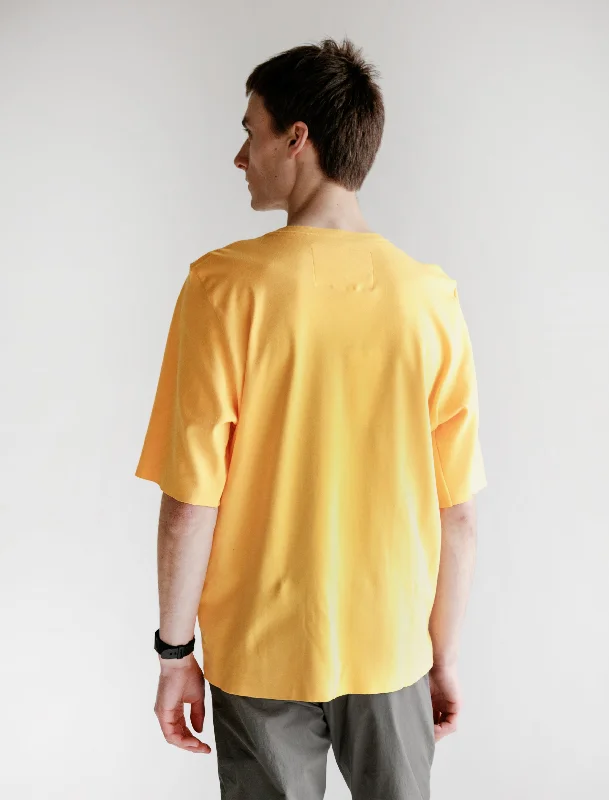 Tailored Tee Cotton Jersey Yellow