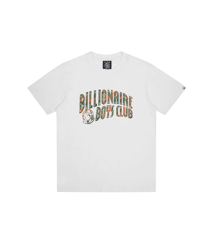 CAMO ARCH LOGO T-SHIRT - WHITE