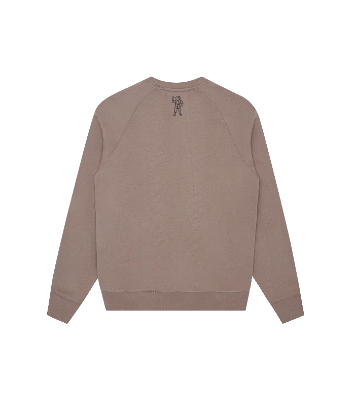 COLLEGE CREWNECK - TAUPE