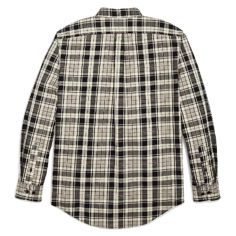 Filson Lightweight Alaskan Guide Shirt Cream / Black / Gray