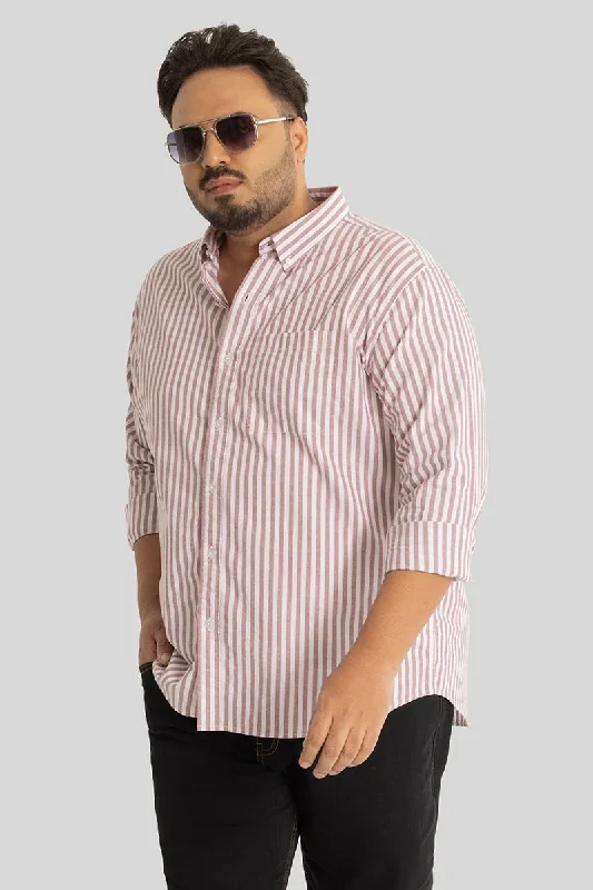 Fortunato Mauve Stripes Shirt