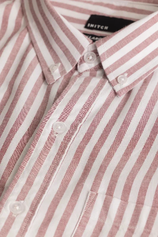 Fortunato Mauve Stripes Shirt