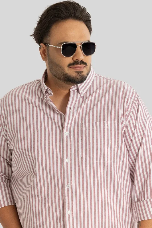 Fortunato Mauve Stripes Shirt