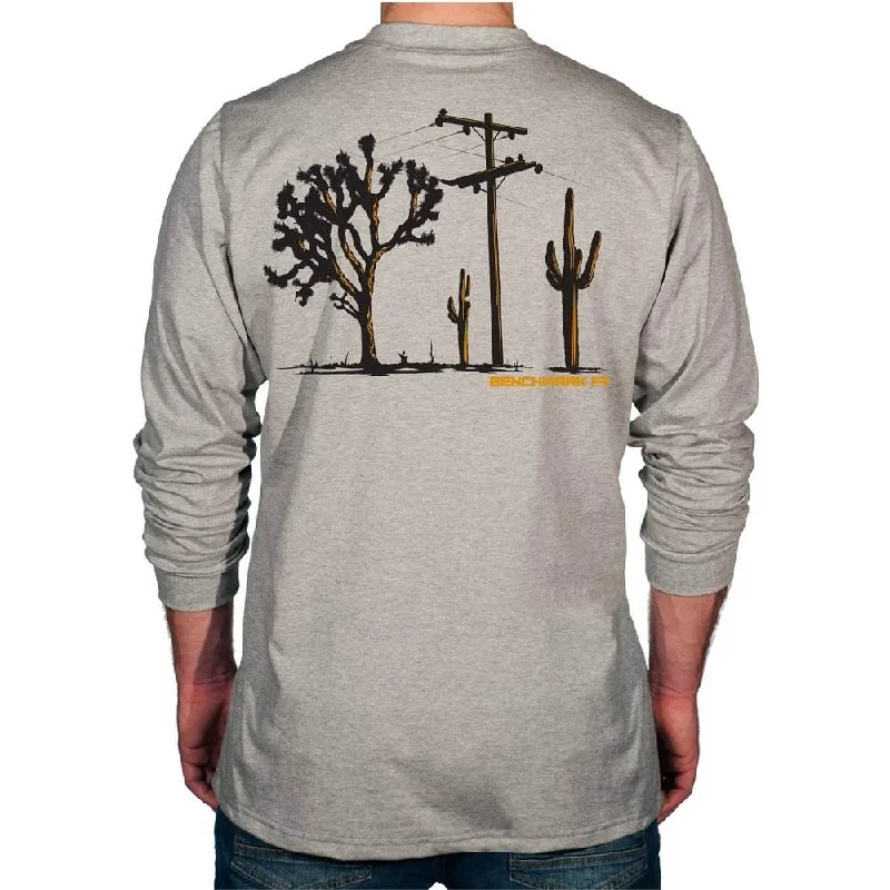 American Desert Graphic Flame Resistant Long Sleeve Shirt