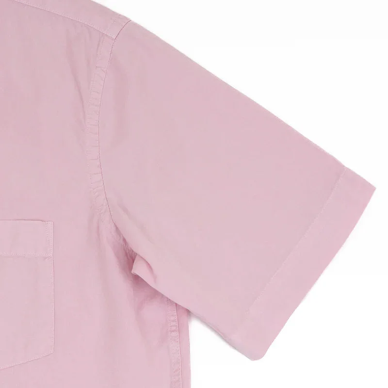 Hartford Palm Pat SS Shirt Faded Rose