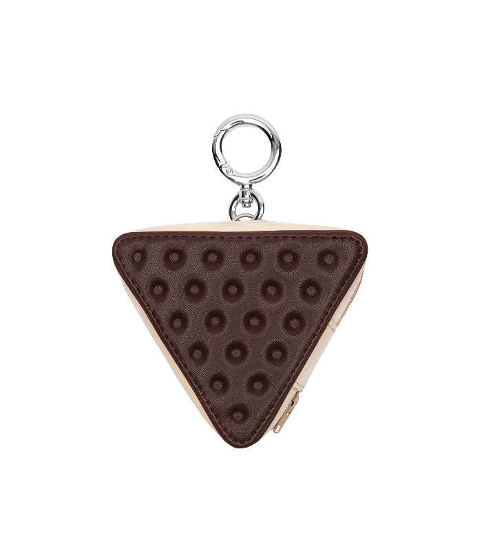 SANDWICH PURSE - DARK BROWN