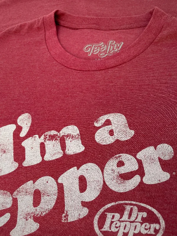 Dr Pepper I'm a Pepper T-Shirt - Red