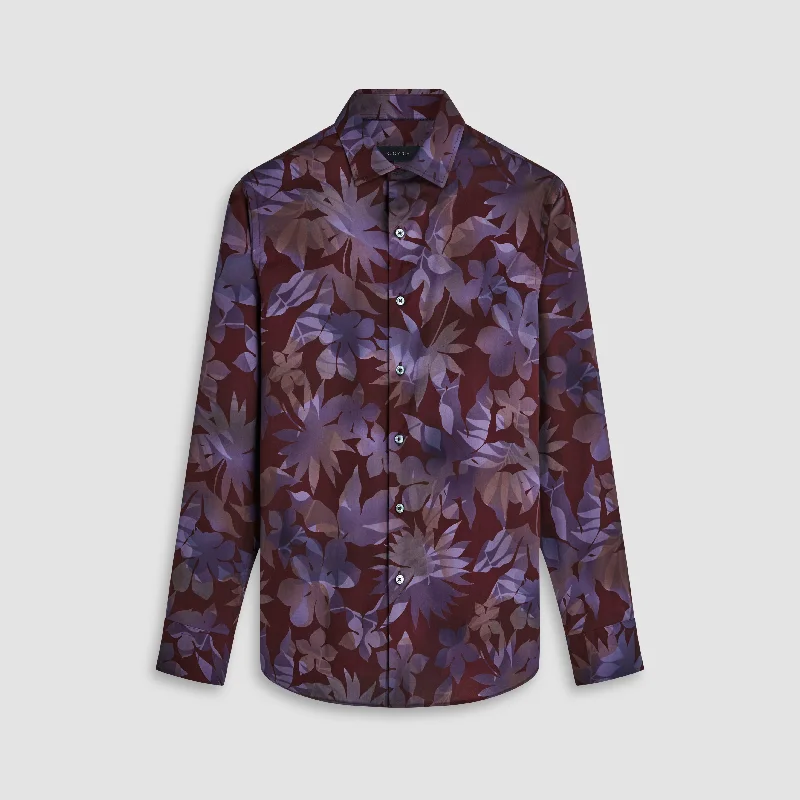 Julian Leaf Print Shirt