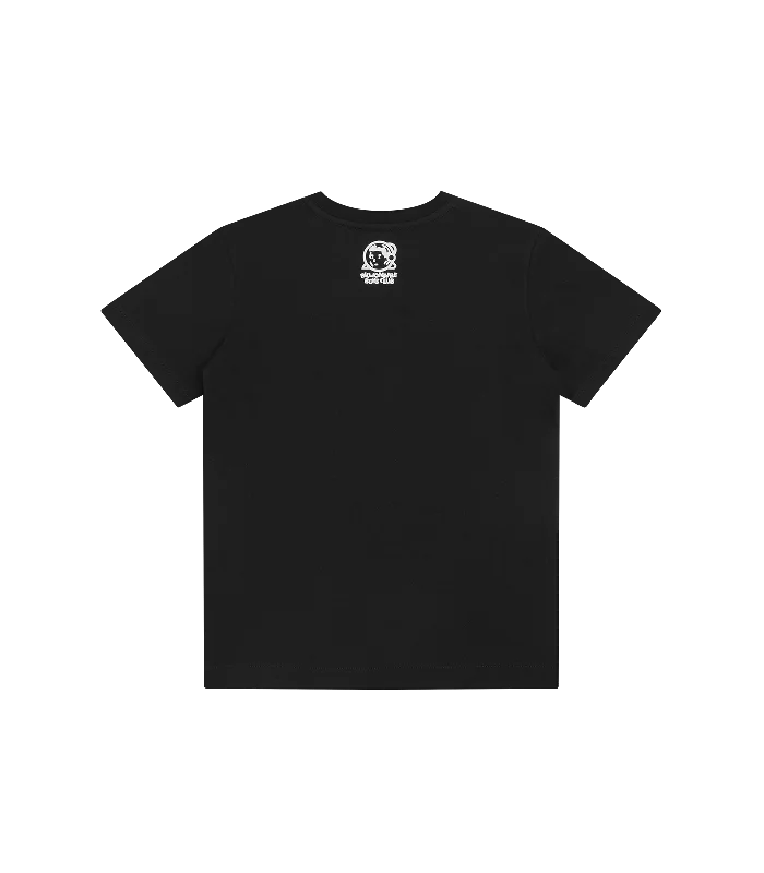 KIDS HELMET LOGO T-SHIRT - BLACK