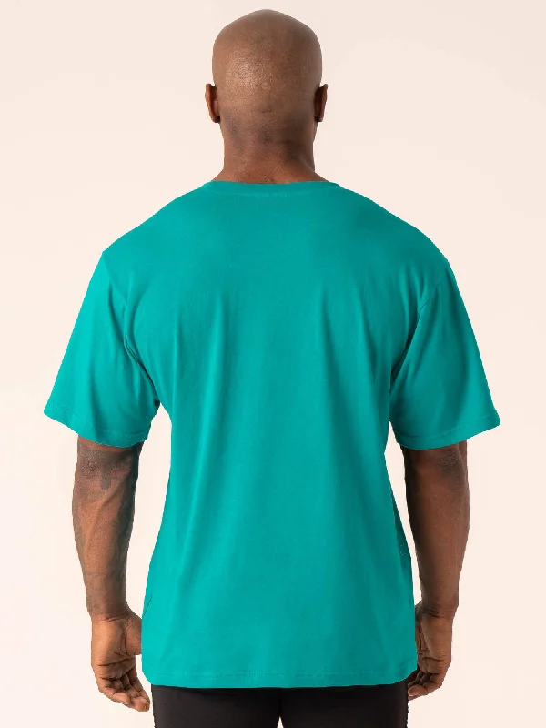 Lifting Club T-Shirt - Jade Green