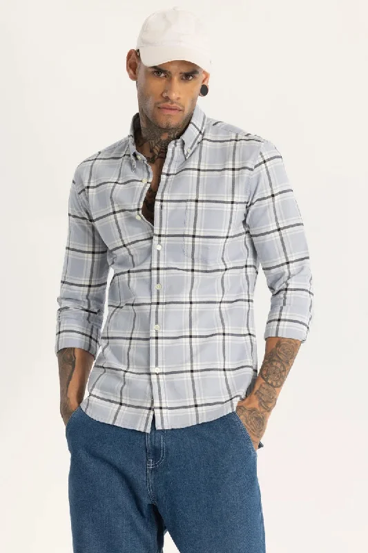 Light Blue Checks Shirt