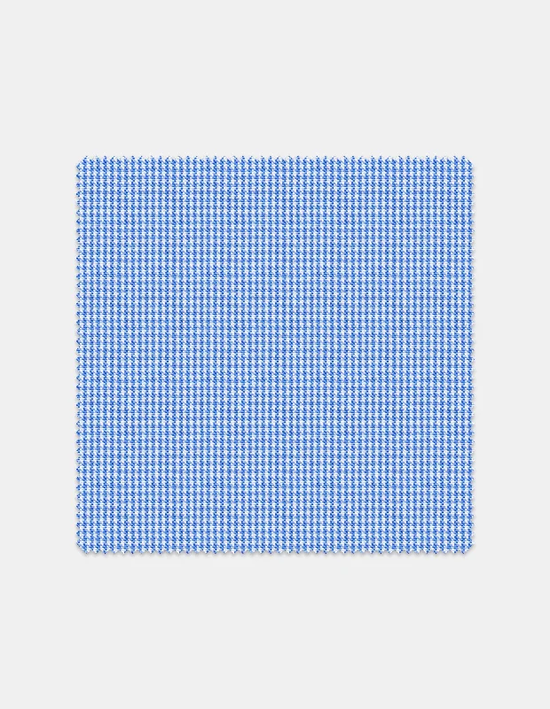 Light Blue Houndstooth