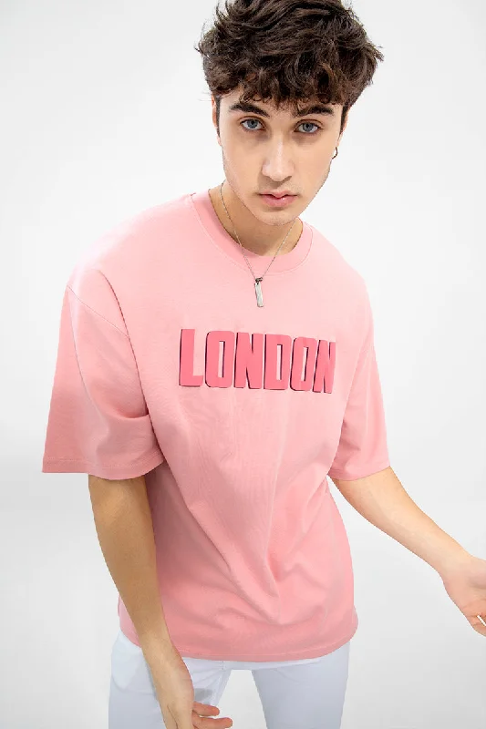 London Pink Oversized T-Shirt