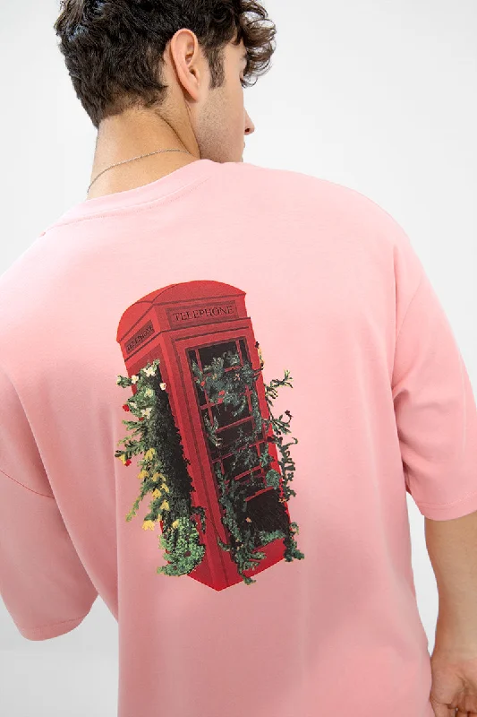 London Pink Oversized T-Shirt