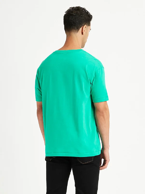 Men's Brand Logo Regular Fit T-Shirt