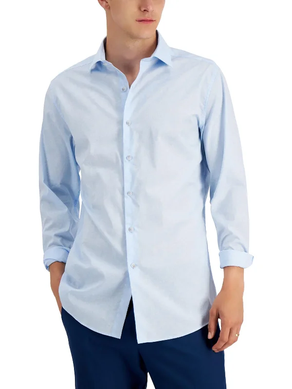 Mens Organic Cotton Slim Fit Dress Shirt