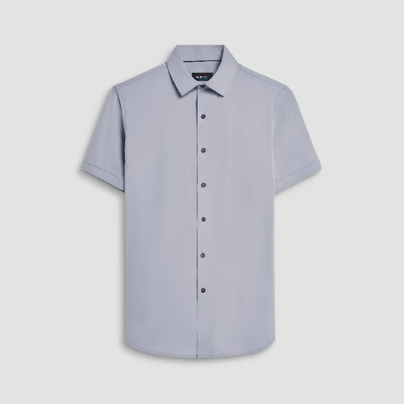 MILES Solid OoohCotton Short Sleeve Shirt