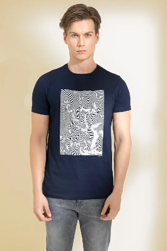 Mirage Navy Graphic T-Shirt