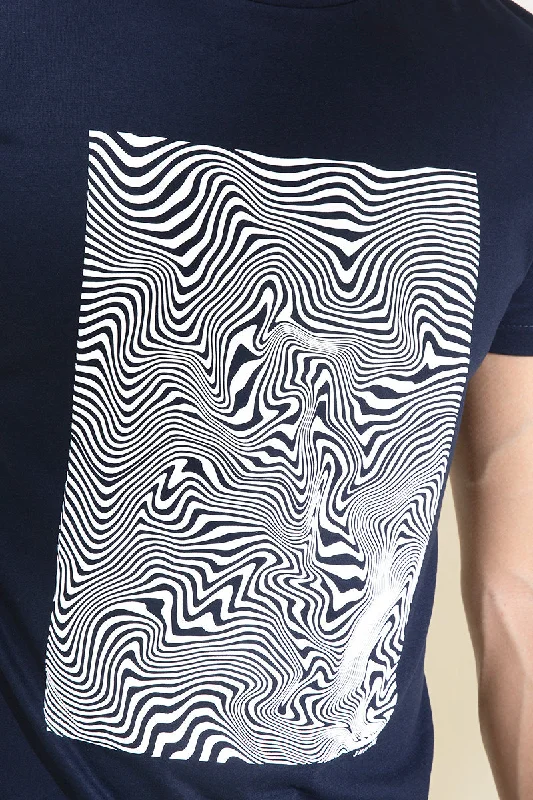 Mirage Navy Graphic T-Shirt