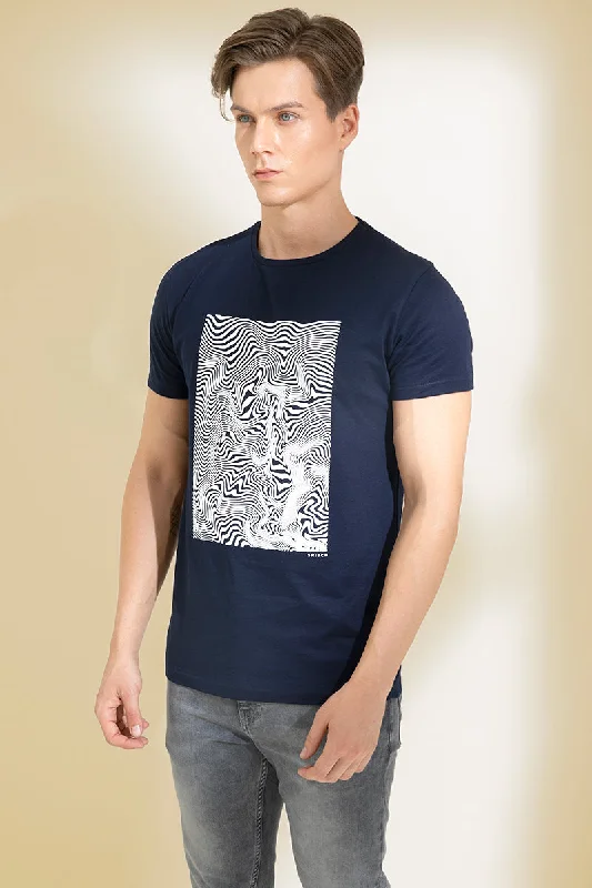 Mirage Navy Graphic T-Shirt