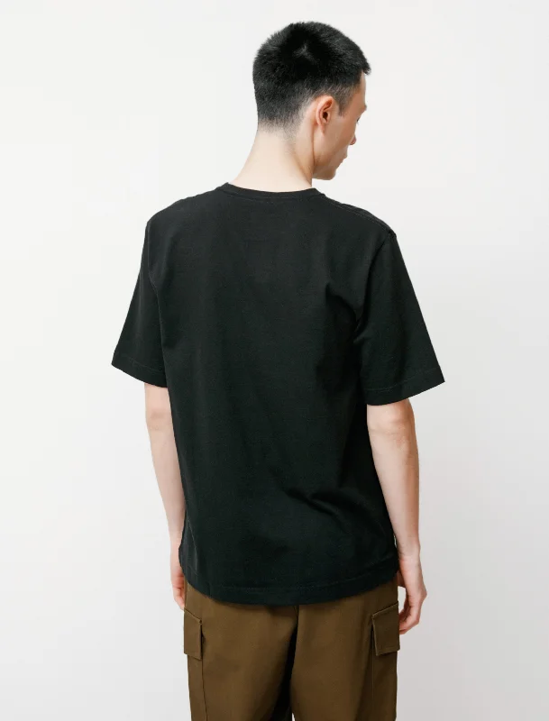 Loopwheel S/S Tee Black