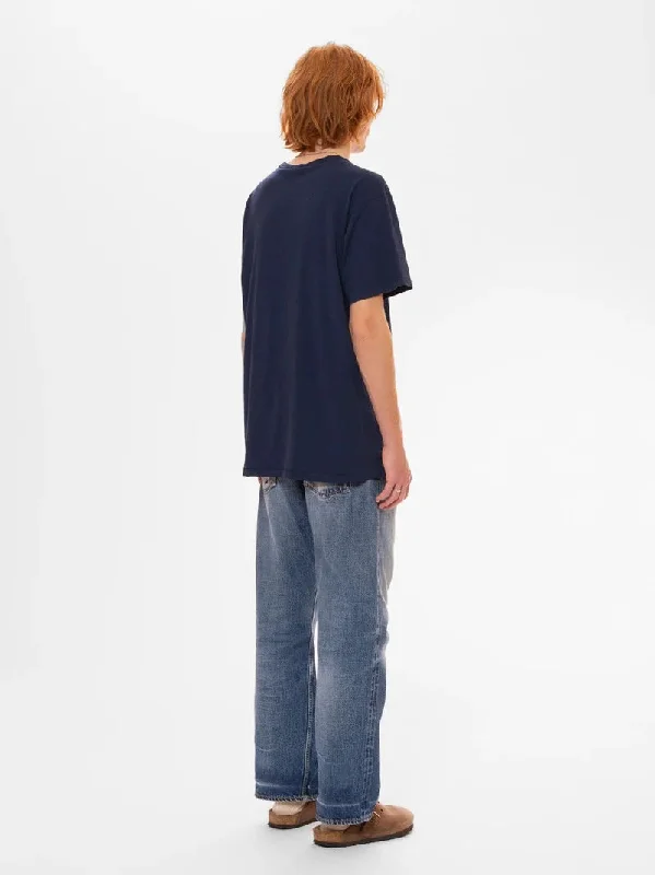 Nudie Jeans Rolfe T-Shirt French Blue