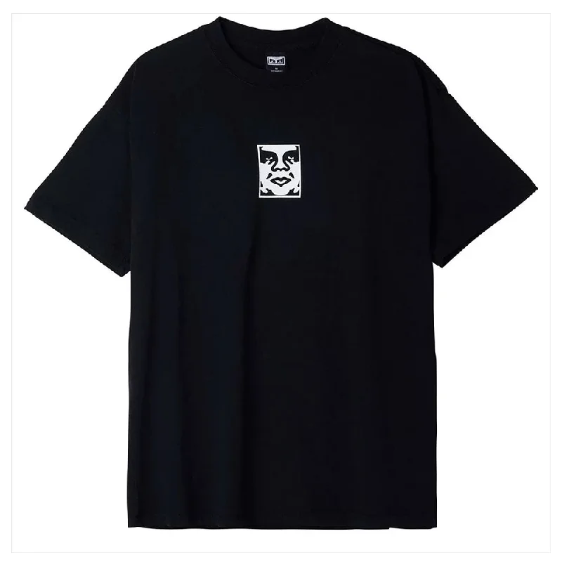 Obey Icon Heavyweight Tee Off Black