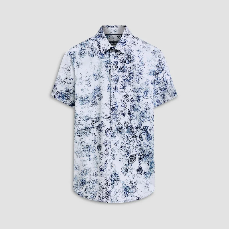 Orson Paisley Print Short Sleeve Shirt