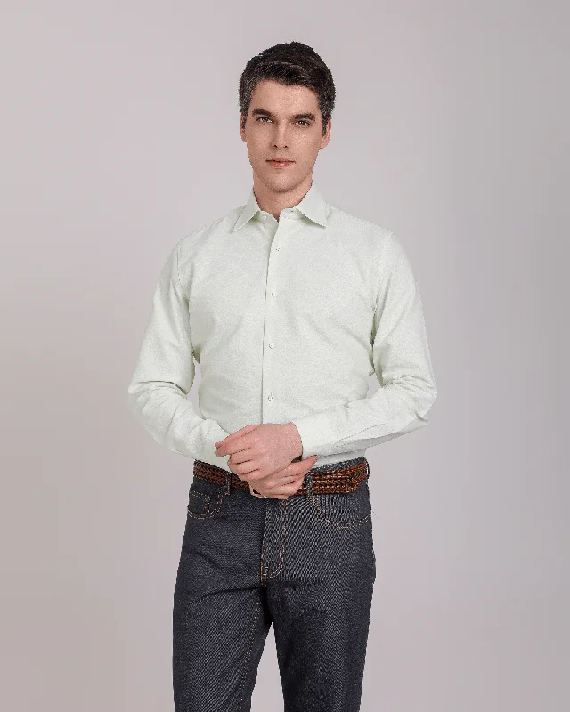 Pale Green Classic Oxford Shirt