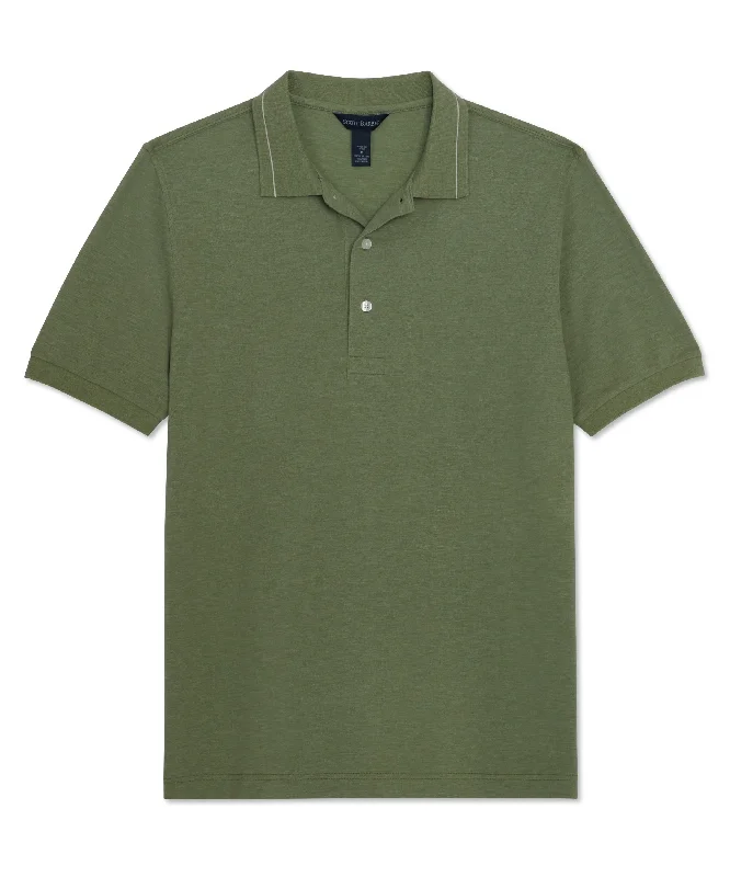 Pima Silk Pique Polo, Sage