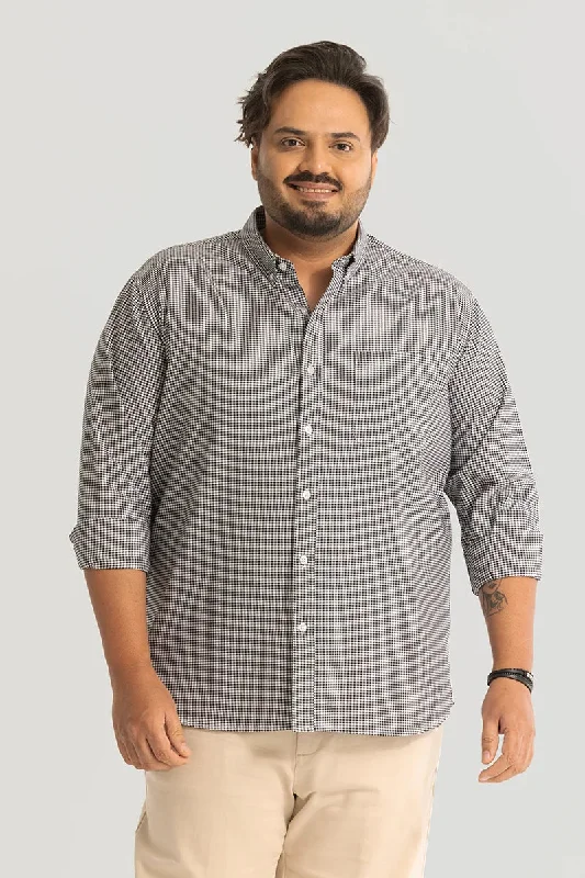 Rugero Black Checks Shirt