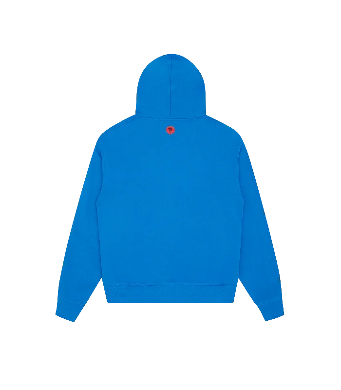 RUNNING DOG POPOVER HOOD - BLUE