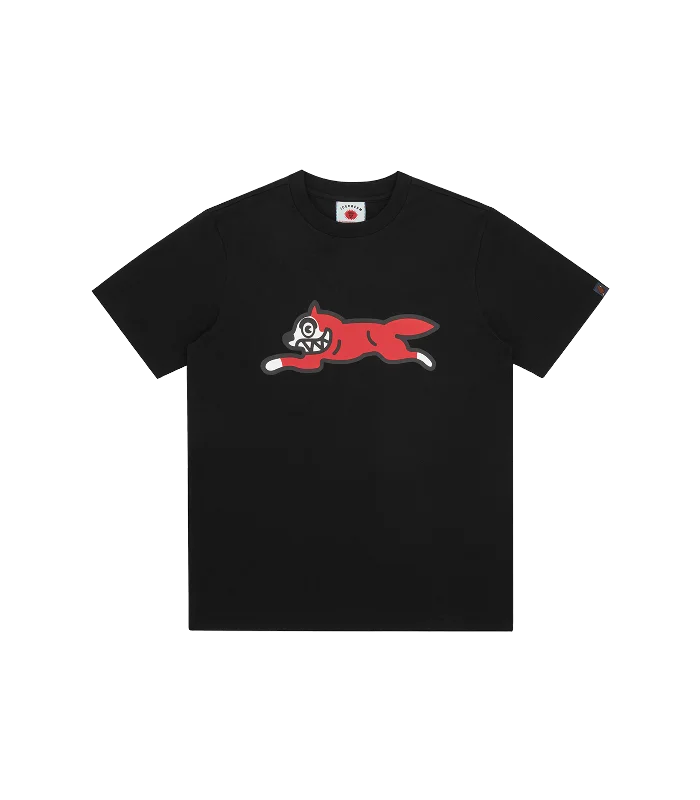 RUNNING DOG T-SHIRT - BLACK