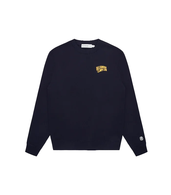 SMALL ARCH LOGO CREWNECK - NAVY