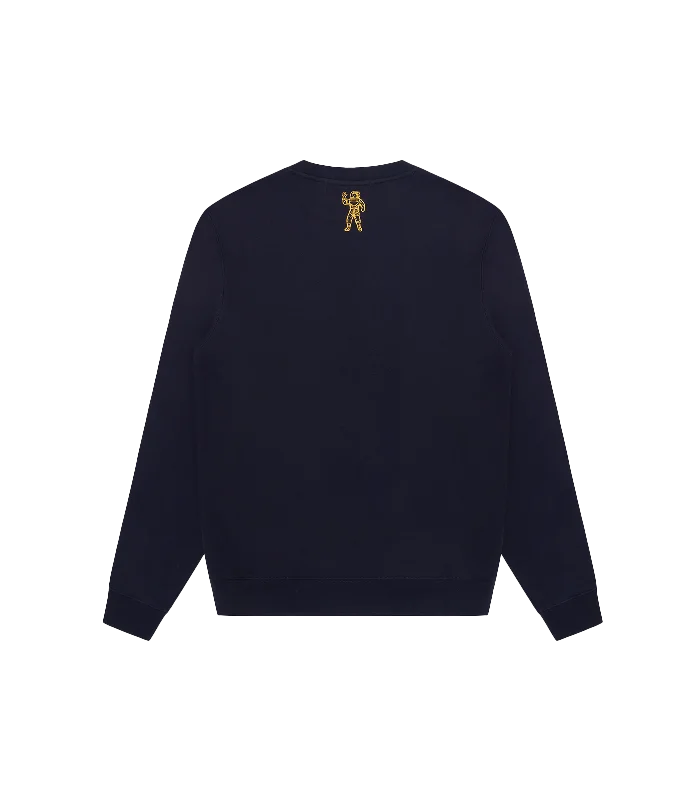 SMALL ARCH LOGO CREWNECK - NAVY