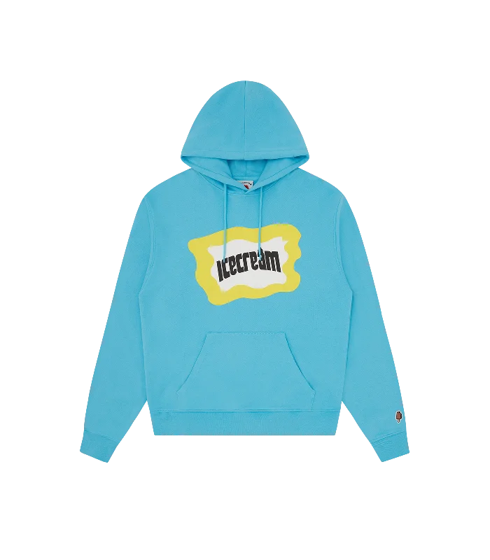 SPLATTER POPOVER HOOD - BLUE