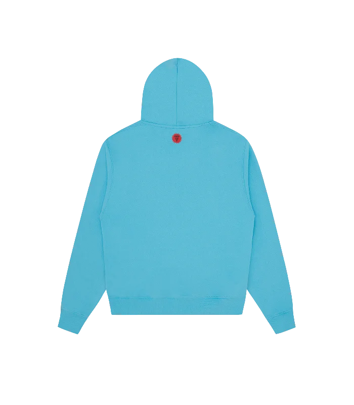 SPLATTER POPOVER HOOD - BLUE