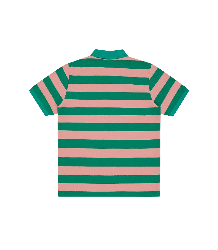 STRIPED POLO - PINK STRIPE