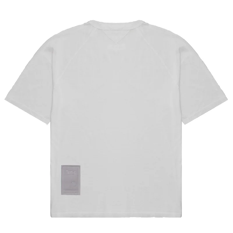 Ten C Manica Corta T-Shirt White Snow