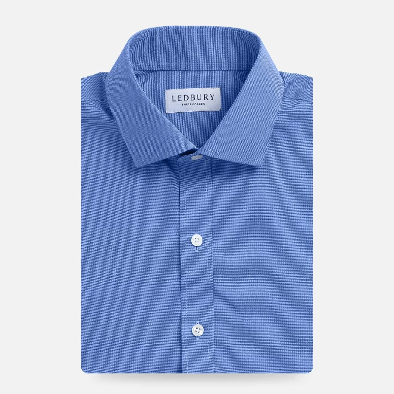 The Blue Pearce End on End Dress Shirt