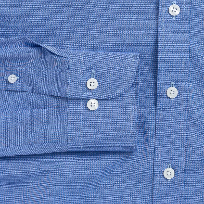 The Blue Pearce End on End Dress Shirt