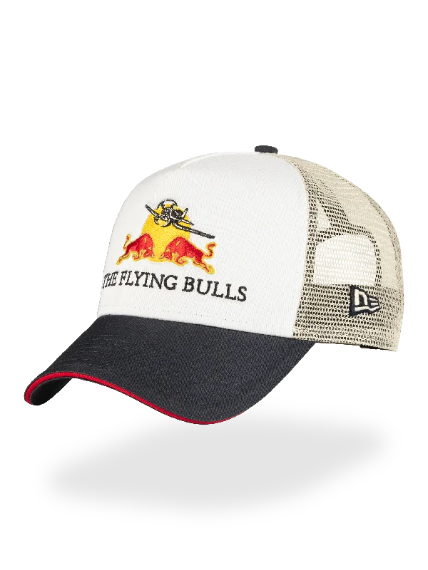 The Flying Bulls New Era White Frame Trucker Hat